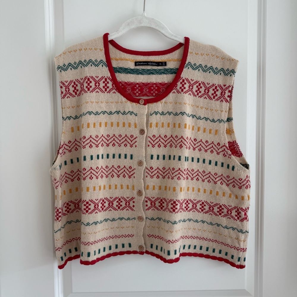 Gudrun Sjödén Autumn Sweater Vest 🍂🍁